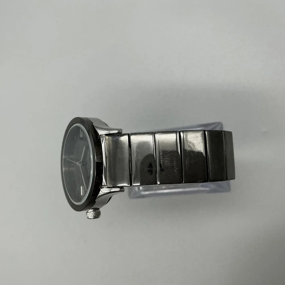 Kenneth Cole KC4838 Womens Watch 32mm Gray Dial Date Bracelet New Battery 6.5